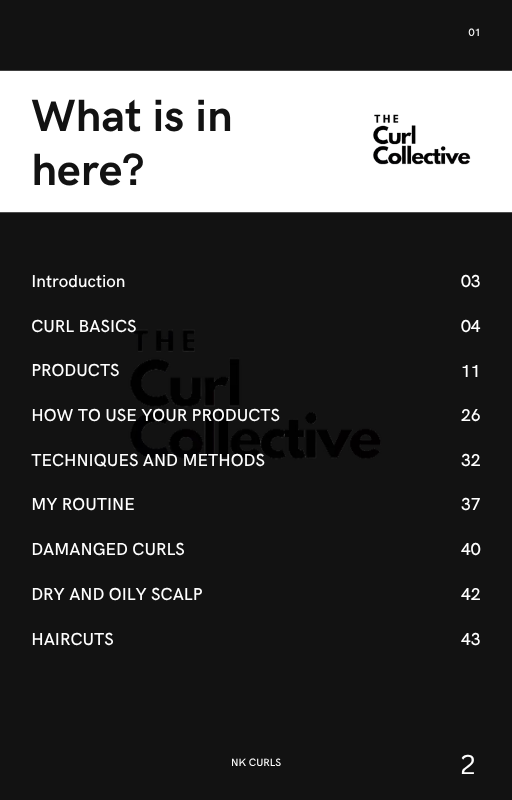 NK Curl's Perfect Curls Guide