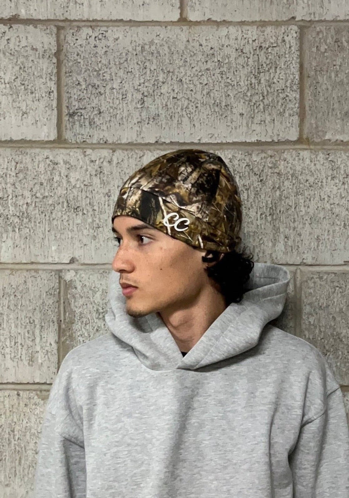 CC SATIN-LINED SKULLCAP (CAMO)
