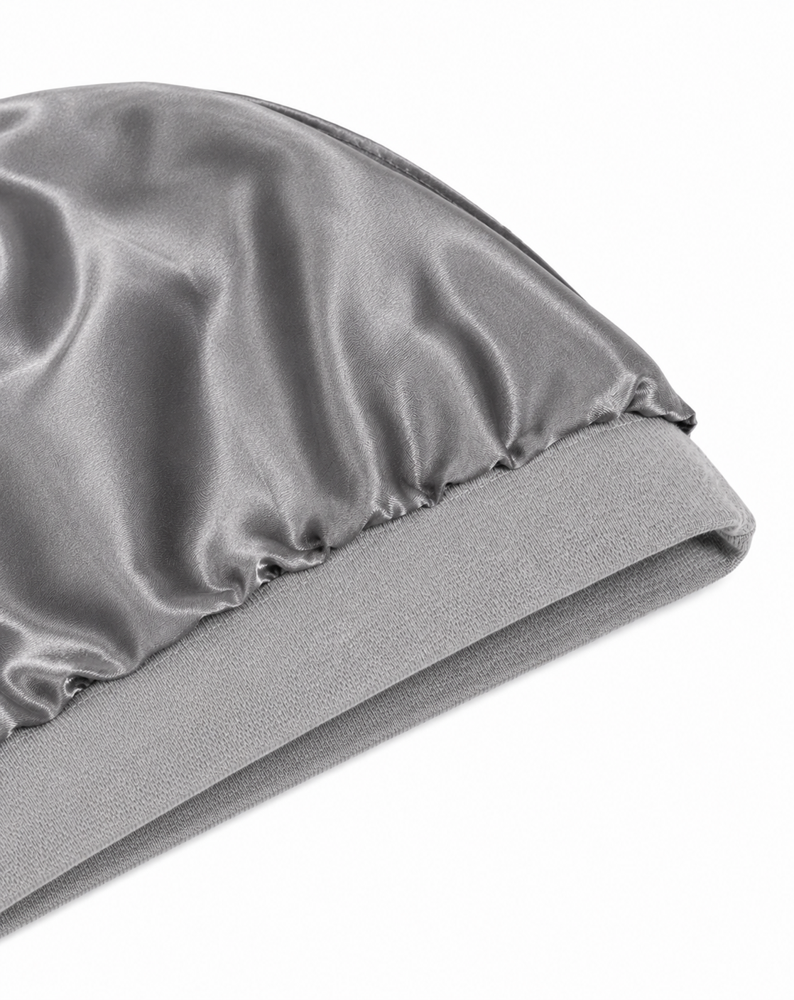 ARCTIC GREY SATIN LINED SKULLY